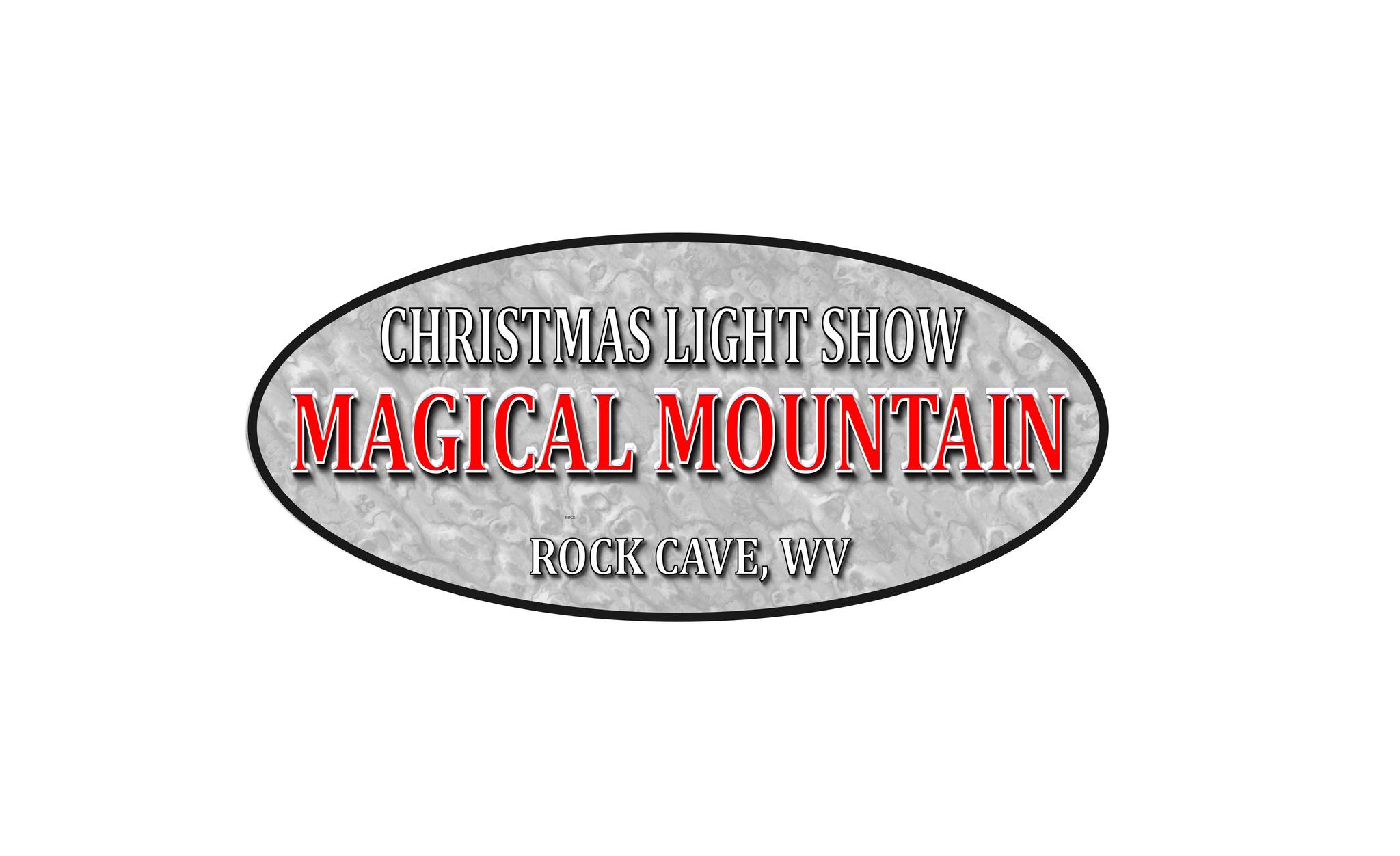 Magical Mountain Christmas Light Show
