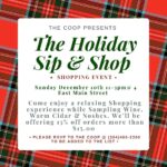 The Holiday Sip & Shop at The Coop