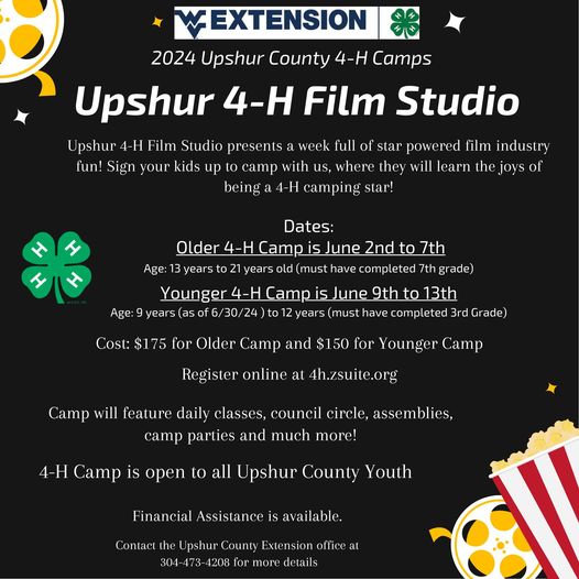 Upshur County 4-H Older Camp