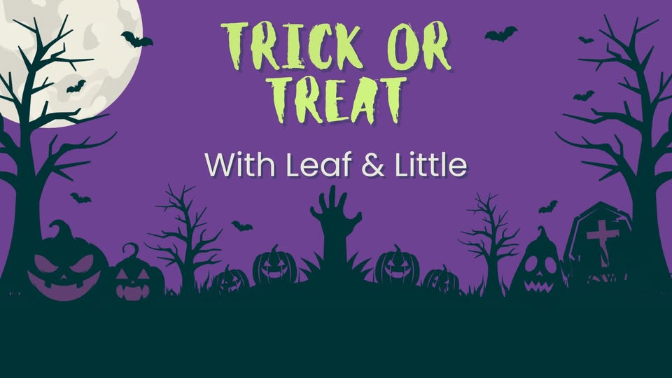 Trick or Treat with Leaf & Little (Photo Event)