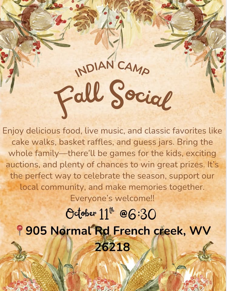 Indian Camp Fall Social