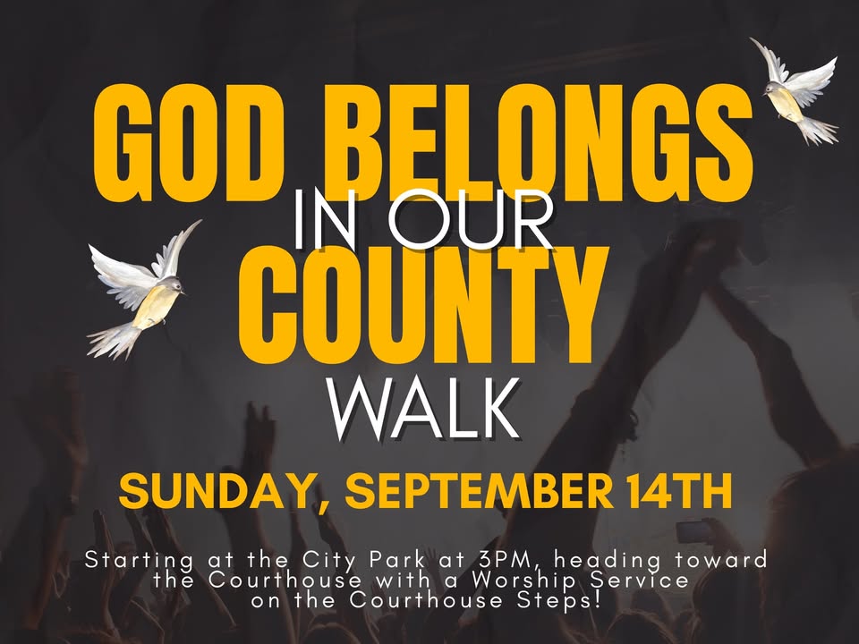 God Belongs In Our County Walk