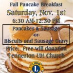 Pancake Breakfast -Tennerton Lions Club